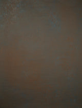 Blue Brown Hand Painted Backdrop Mid Text M Size 15560