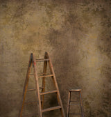 Brown Beige Hand Painted Backdrop Strong Text L+ Size 1399