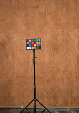 Brown Hand Painted Backdrop Mid Text L Size 15395