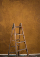 Brown Hand Painted Backdrop Mid Text M Size 15461