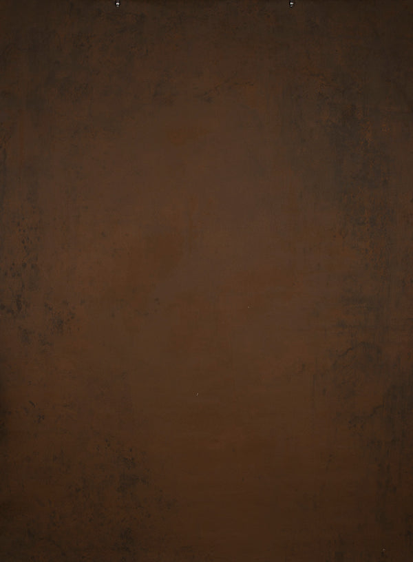 Brown Hand Painted Backdrop Mid Text M Size 15468