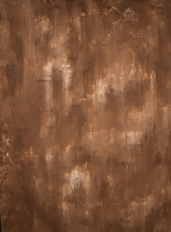 Brown Hand Painted Backdrop Strong Text M Size 15459