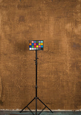 Brown Hand Painted Backdrop Strong Text M Size 15467