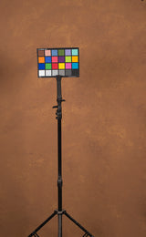Brown Hand Painted Backdrop Mid Text XS Size 15582