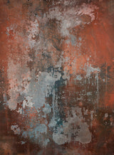 Cold Grey Brown Hand Painted Backdrop Strong Text M Size 15419
