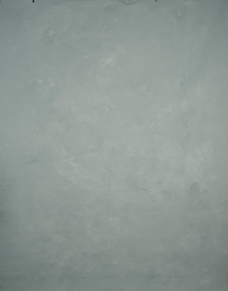 Cold Grey Hand Painted Backdrop Low Text M Size 15449
