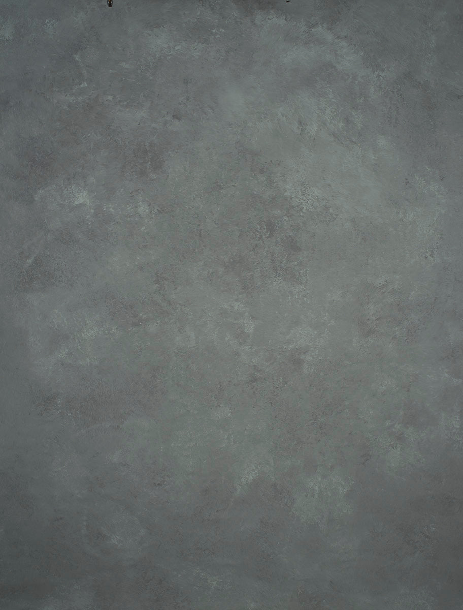 Cold Grey Hand Painted Backdrop Mid Text M Size 15451