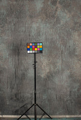 Cold Grey Hand Painted Backdrop Mid Text M Size 15472