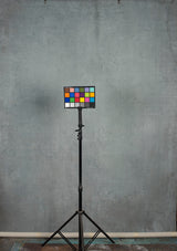 Cold Grey Hand Painted Backdrop Mid Text M Size 15473