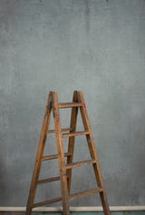 Cold Grey Hand Painted Backdrop Mid Text M Size 15473