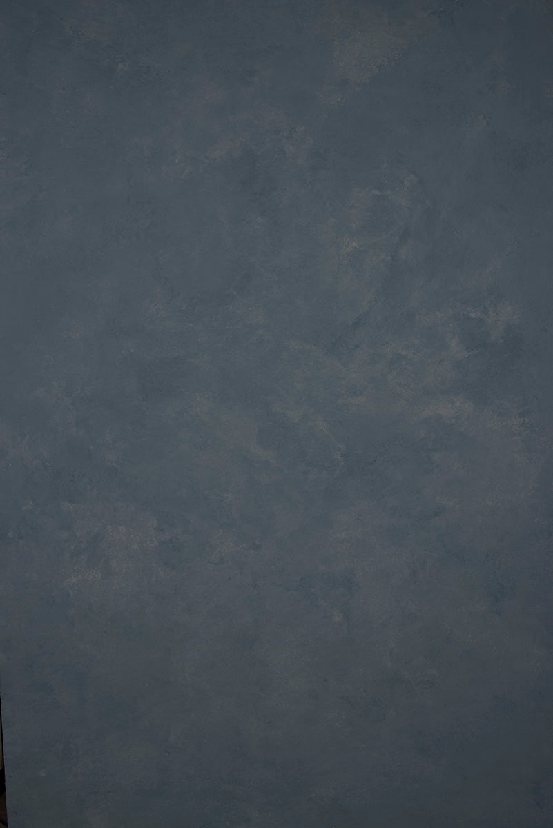 Cold Grey Hand Painted Backdrop Mid Text ST Size 15496