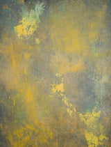 Cold Grey Yellow Backdrop Hand Painted Strong Text M Size 15404