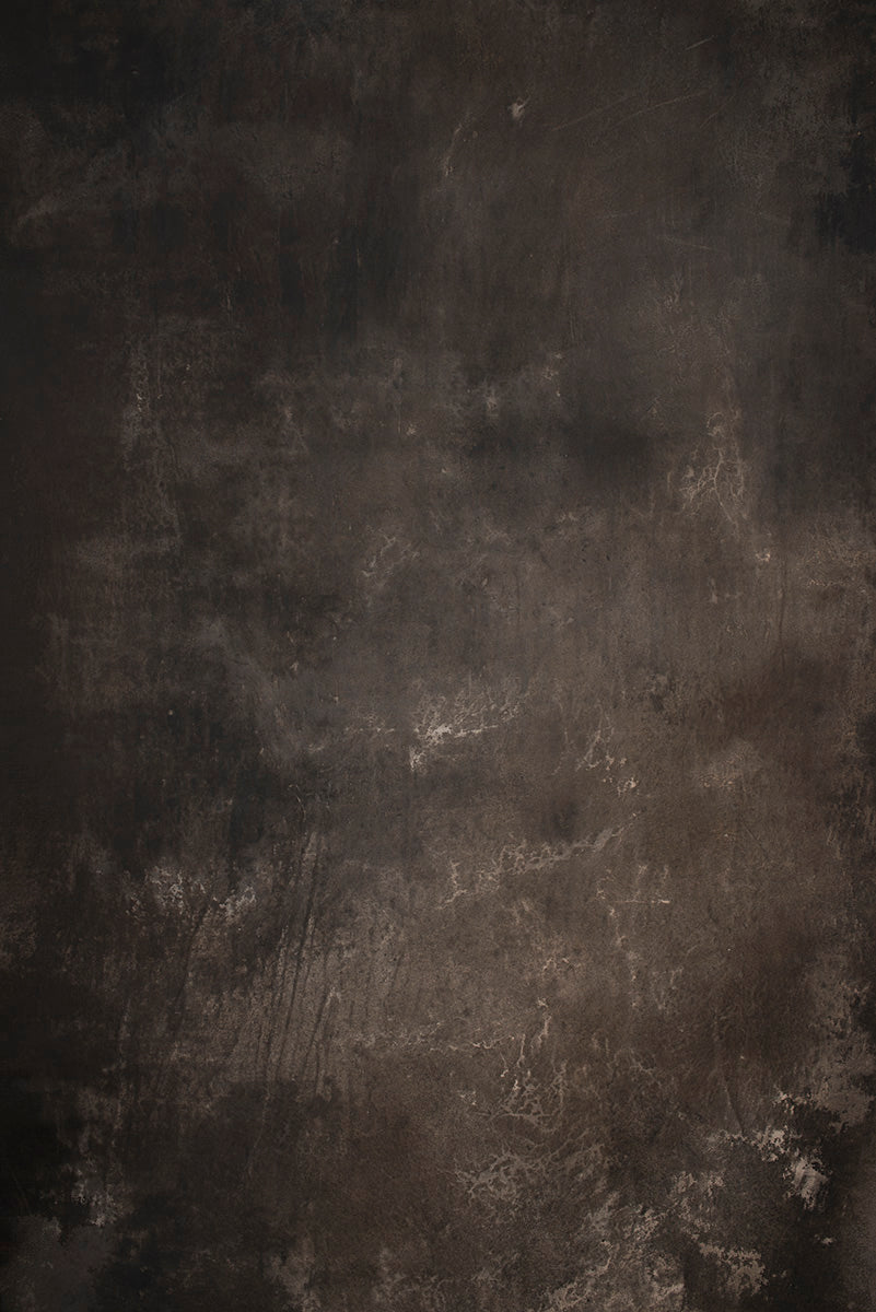 Dark Grey Hand Painted Backdrop Mid Text ST Size 15513