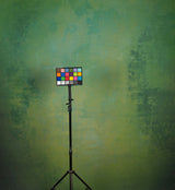 Green Hand Painted Backdrop Strong Text L+ Size 1395