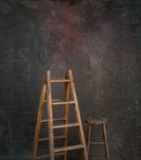 Green Purple Hand Painted Backdrop Strong Text L+ Size 1391