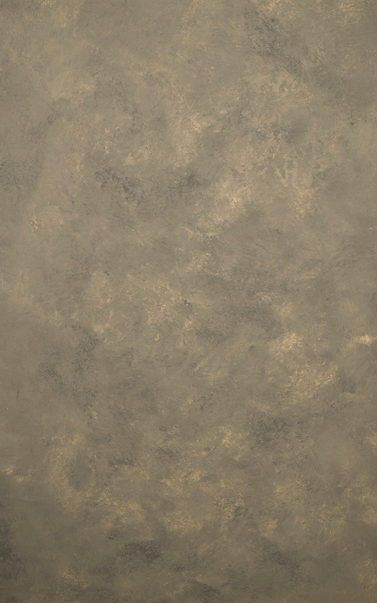 Greenish Grey Beige Hand Painted Backdrop Strong Text XS Size 15578