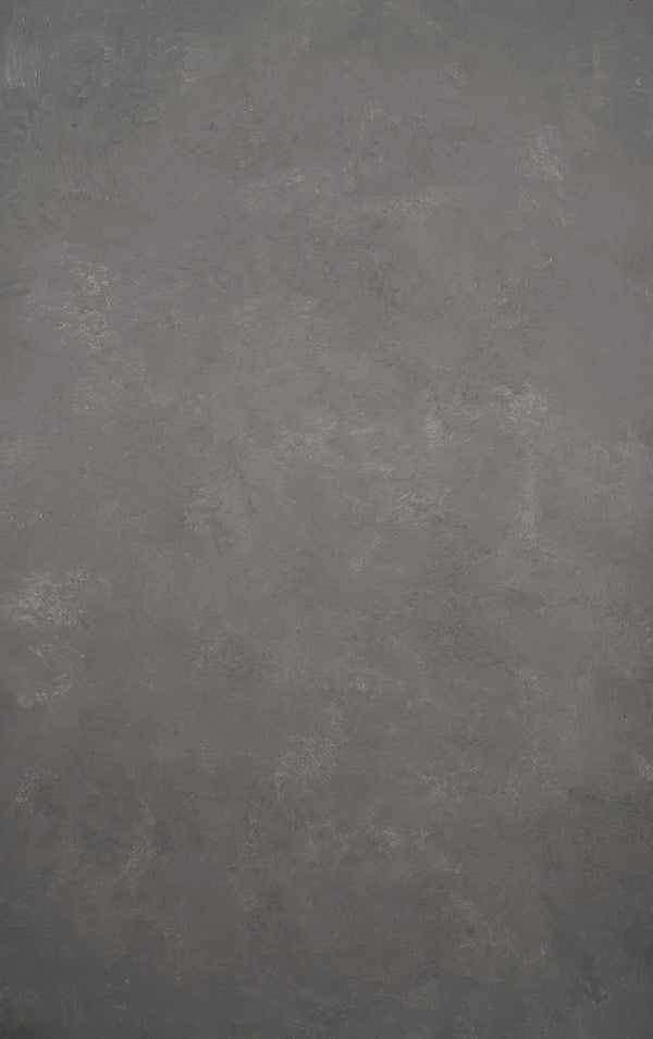Grey Beige Hand Painted Backdrop Mid Text XS Size 15579