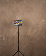 Grey Brown Hand Painted Backdrop Mid Text L Size 15553