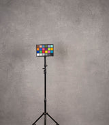 Grey Hand Painted Backdrop Mid Text L+ Size 1437