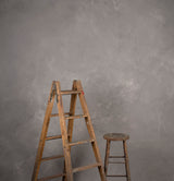 Grey Hand Painted Backdrop Mid Text L+ Size 1439
