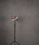 Grey Hand Painted Backdrop Mid Text L+ Size 1442