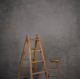 Grey Hand Painted Backdrop Mid Text L+ Size 1445