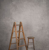 Grey Hand Painted Backdrop Mid Text L+ Size 1447