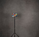 Grey Hand Painted Backdrop Mid Text L+ Size 1448