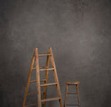 Grey Hand Painted Backdrop Mid Text L+ Size 1448