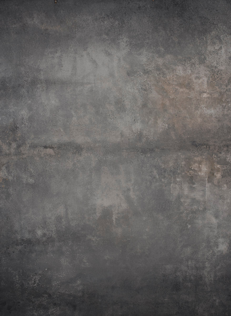 Grey Hand Painted Backdrop Mid  Text M Size 15430