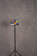 Grey Hand Painted Backdrop Mid Text ST Size 15517
