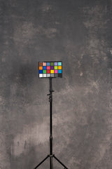 Grey Hand Painted Backdrop Mid Text ST Size 15518