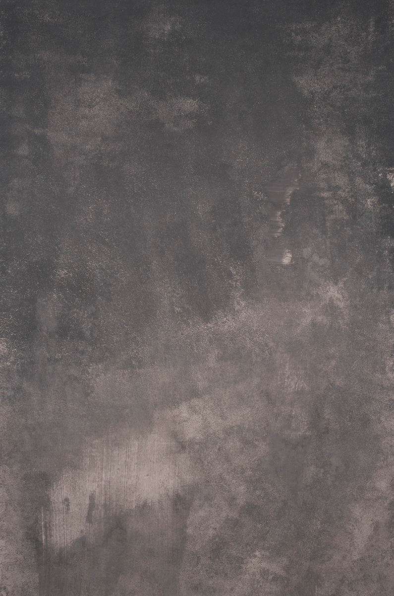 Grey Hand Painted Backdrop Mid Text ST Size 15518