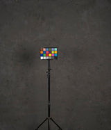 Grey Hand Painted Backdrop Mid Text L+ Size 1407