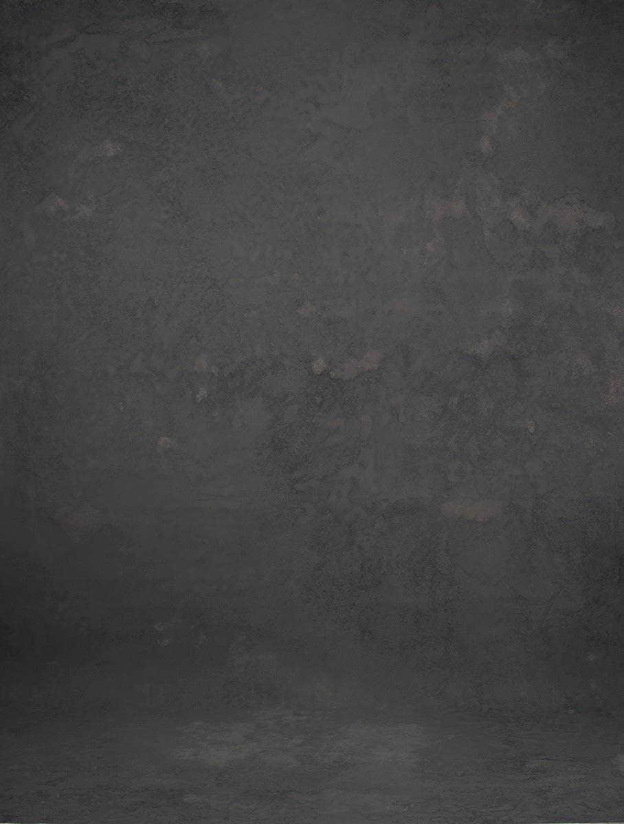 Grey Hand Painted Backdrop Mid Text XL Size 1425