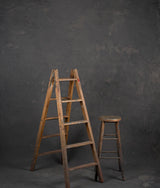 Grey Hand Painted Backdrop Mid Text XL Size 1425