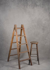 Grey Hand Painted Backdrop Mid Text XL Size 1432