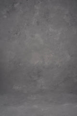 Grey Hand Painted Backdrop Mid Text XXL Size 1374