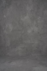 Grey Hand Painted Backdrop Mid Text XXL Size 1375