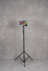 Grey Hand Painted Backdrop Mid Text XXL Size 1379