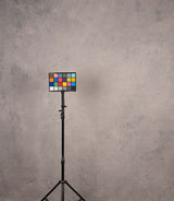 Grey Hand Painted Backdrop Mid Text L Size 15552