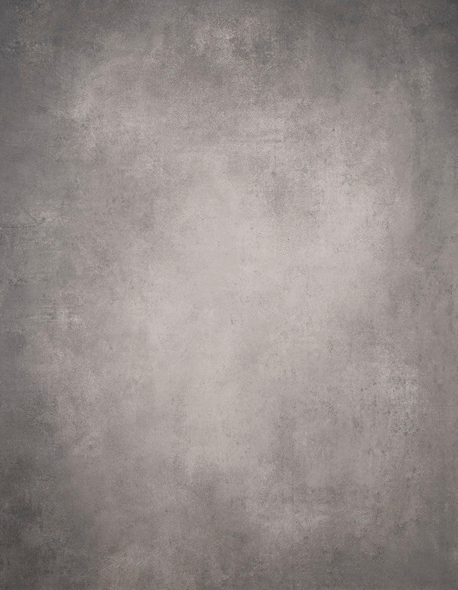 Grey Hand Painted Backdrop Mid Text M Size 15562