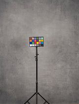 Grey Hand Painted Backdrop Mid Text M Size 15565