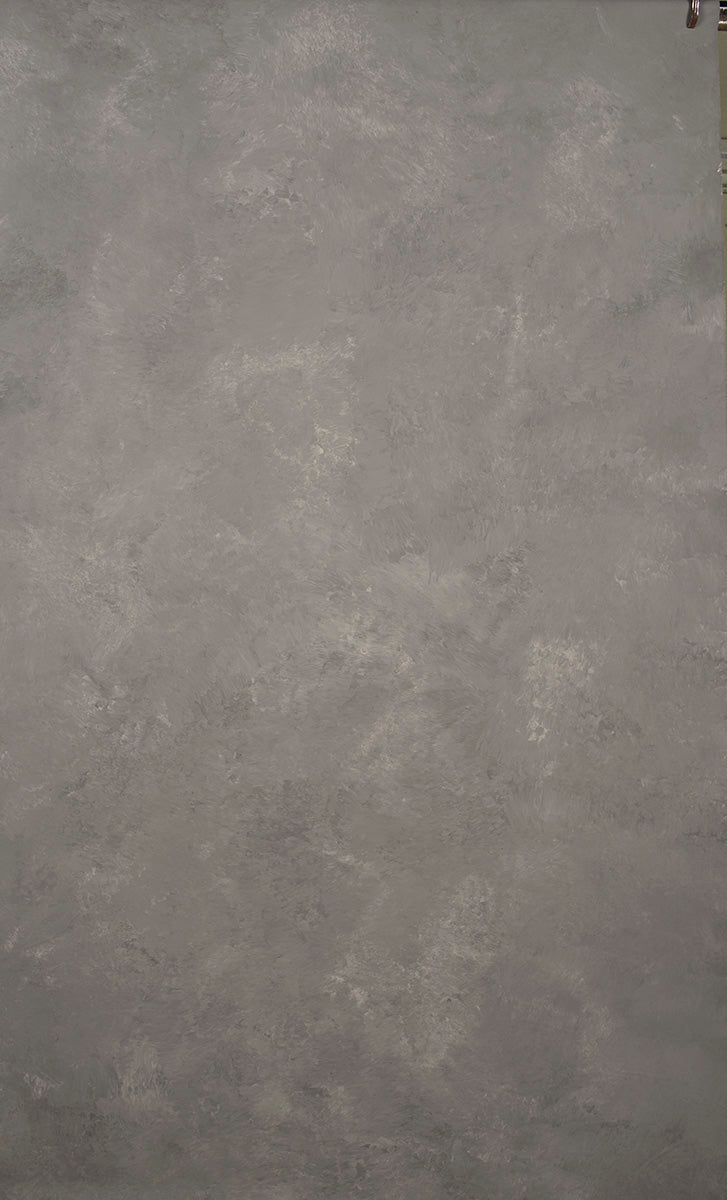 Grey Hand Painted Backdrop Mid Text XS Size 15586