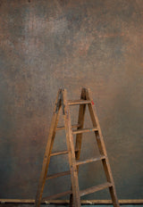 Grey Ochre Hand Painted Backdrop Strong Text M Size 15403