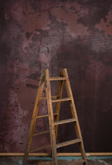 Grey Rose Hand Painted Backdrop Strong Text L Size 15390