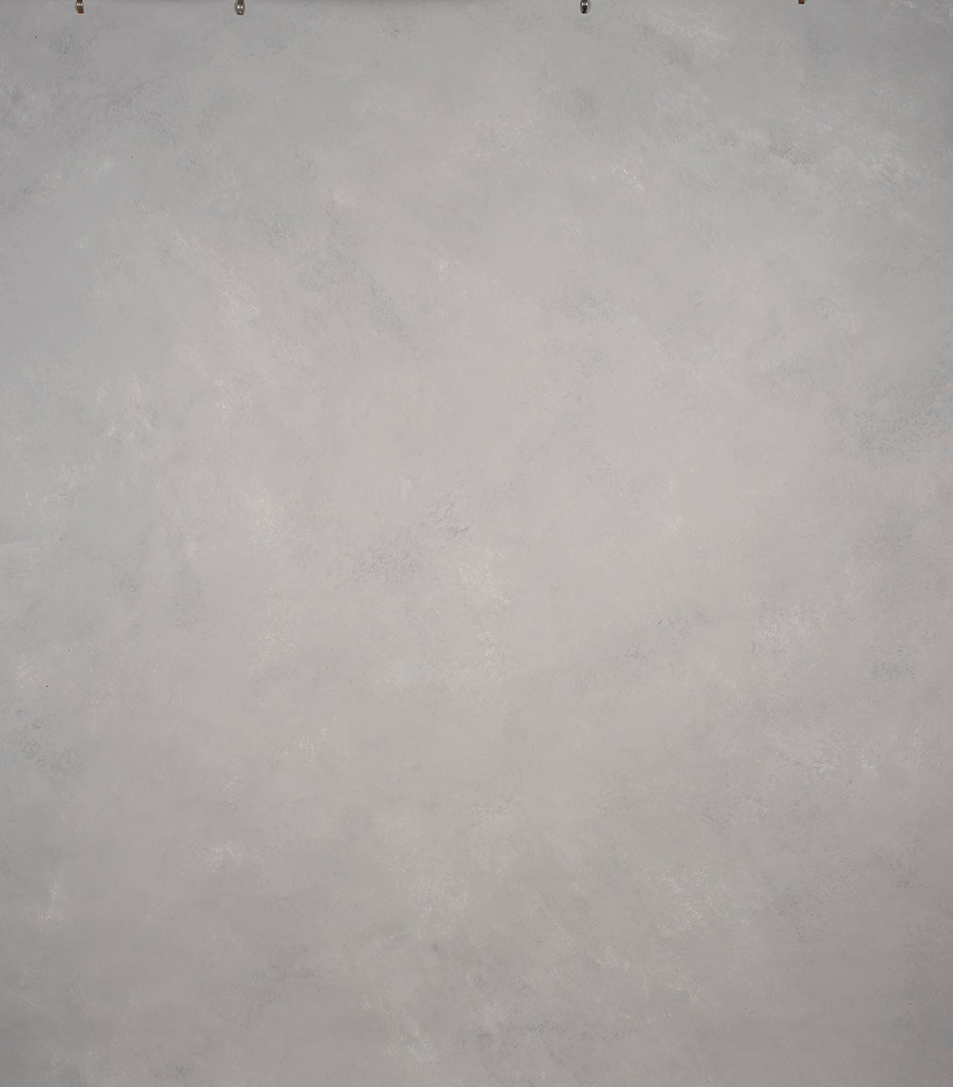 Light Grey Hand Painted Backdrop Mid Text L+ Size 1410