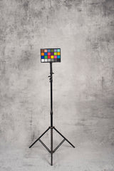 Light Grey Hand Painted Backdrop Mid Text XL Size 1384