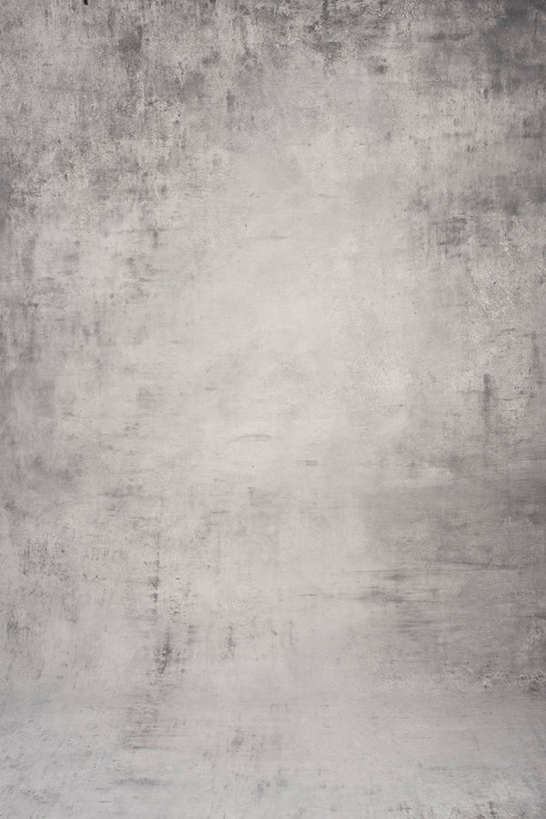 Light Grey Hand Painted Backdrop Mid Text XL Size 1384
