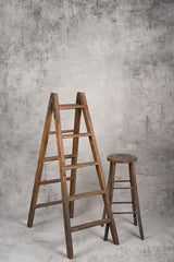 Light Grey Hand Painted Backdrop Mid Text XL Size 1384